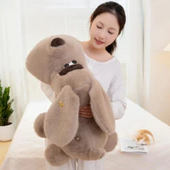 Duke The Kawaii Bloodhound Dog Plushie -Kawaii Store kawaiies plushies plush softtoy duke the kawaii bloodhound dog plushie soft toy 322308