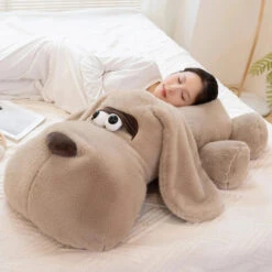 Duke The Kawaii Bloodhound Dog Plushie -Kawaii Store kawaiies plushies plush softtoy duke the kawaii bloodhound dog plushie soft toy 348993