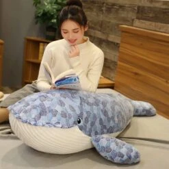 Ed The Giant Whale Plushie 20 Ed The Giant Whale Plushie -Kawaii Store kawaiies plushies plush softtoy ed the giant whale plushie new soft toy 561939