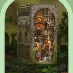 Elven Paradise Wooden Bookshelf Nook Kit -Kawaii Store kawaiies plushies plush softtoy elven paradise wooden bookshelf nook kit wooden kit 140093