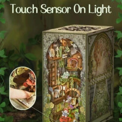 Elven Paradise Wooden Bookshelf Nook Kit -Kawaii Store kawaiies plushies plush softtoy elven paradise wooden bookshelf nook kit wooden kit 454718