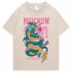 Apparel Emerald Dragon Pink Sakura Unisex Cotton Tee 14 Apparel Emerald Dragon Pink Sakura Unisex Cotton Tee -Kawaii Store kawaiies plushies plush softtoy emerald dragon pink sakura unisex cotton tee new apparel cream s 611356