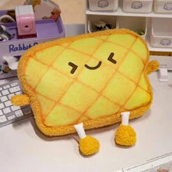 Accessories Emoji Toast Bread Friends Car Headrest Plush -Kawaii Store kawaiies plushies plush softtoy emoji toast bread friends car headrest plush car 696952