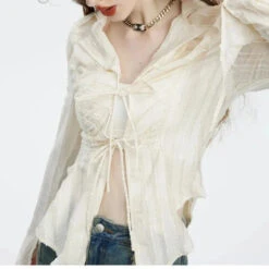 Apparel Fairytale Long Sleeve Blouse -Kawaii Store kawaiies plushies plush softtoy fairytale long sleeve blouse tops 312765