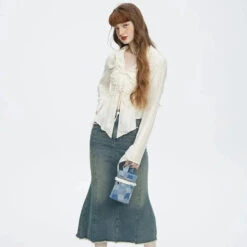 Apparel Fairytale Long Sleeve Blouse -Kawaii Store kawaiies plushies plush softtoy fairytale long sleeve blouse tops 707207