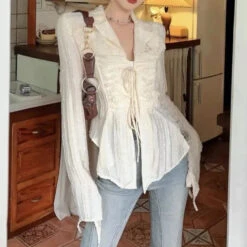 Apparel Fairytale Long Sleeve Blouse