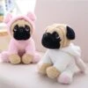 Family Of Pug Plushies 2 Family Of Pug Plushies -Kawaii Store kawaiies plushies plush softtoy family of pug plushies new soft toy 243790