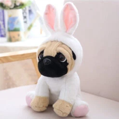 Family Of Pug Plushies -Kawaii Store kawaiies plushies plush softtoy family of pug plushies new soft toy bunny 516704