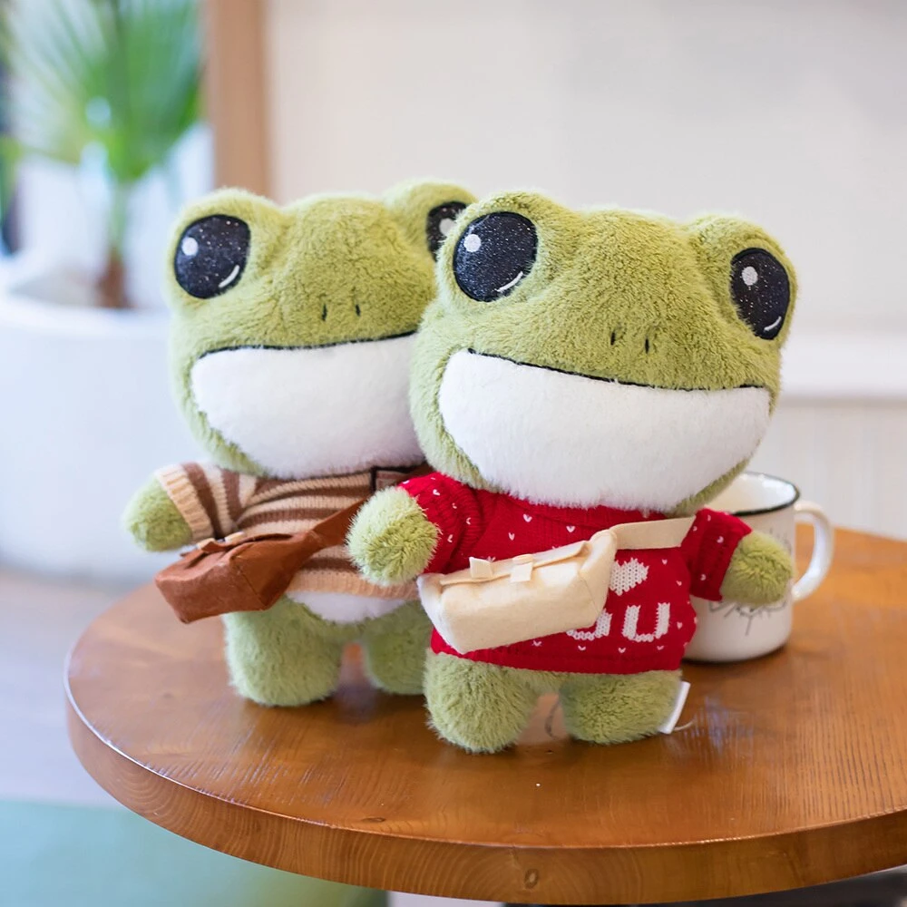 Finley The Mini Frog Plushie Collection 5 Finley The Mini Frog Plushie Collection - Image 3