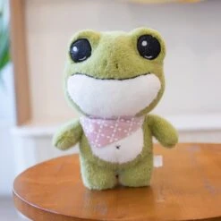 Finley The Mini Frog Plushie Collection 38 Finley The Mini Frog Plushie Collection -Kawaii Store kawaiies plushies plush softtoy finley the mini frog new soft toy pink scarf 428801