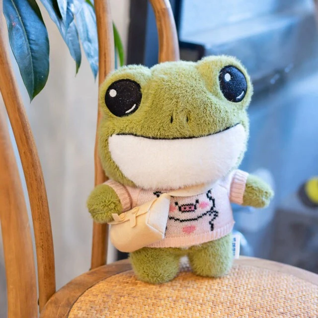 Finley The Mini Frog Plushie Collection 4 Finley The Mini Frog Plushie Collection - Image 2