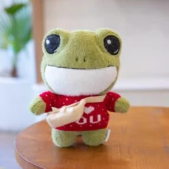 Finley The Mini Frog Plushie Collection 39 Finley The Mini Frog Plushie Collection -Kawaii Store kawaiies plushies plush softtoy finley the mini frog new soft toy red sweater 493845