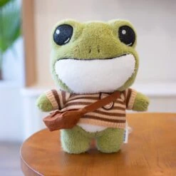 Finley The Mini Frog Plushie Collection 36 Finley The Mini Frog Plushie Collection -Kawaii Store kawaiies plushies plush softtoy finley the mini frog new soft toy striped sweater 646418
