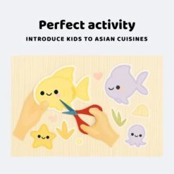 Fish Tank Cut & Glue Activity – Kawaii Printable Craft For Kids (35 Pages) -Kawaii Store kawaiies plushies plush softtoy fish tank cut glue activity kawaii printable craft for kids 35 pages cut glue 999907
