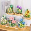 Floral Capsule Micro Building Set Collection -Kawaii Store kawaiies plushies plush softtoy floral capsule micro building set collection build it 892563