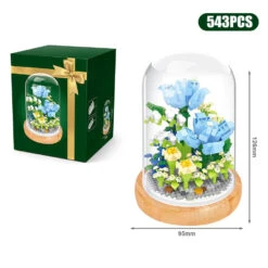 Floral Capsule Micro Building Set Collection -Kawaii Store kawaiies plushies plush softtoy floral capsule micro building set collection build it blue 543pcs 394737