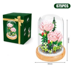 Floral Capsule Micro Building Set Collection -Kawaii Store kawaiies plushies plush softtoy floral capsule micro building set collection build it pink 675pcs 488828