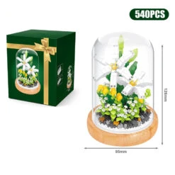 Floral Capsule Micro Building Set Collection -Kawaii Store kawaiies plushies plush softtoy floral capsule micro building set collection build it white 540pcs 969868