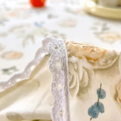 Floral Yellow Green Ruffles 100% Cotton 3pc Bedding Set -Kawaii Store kawaiies plushies plush softtoy floral yellow green ruffles 100 cotton 3pc bedding set home decor 994651