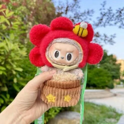 Accessories Flower Plant Pot Labubu Outfit 12 Accessories Flower Plant Pot Labubu Outfit -Kawaii Store kawaiies plushies plush softtoy flower plant pot labubu outfit accessories red potted bag 454582