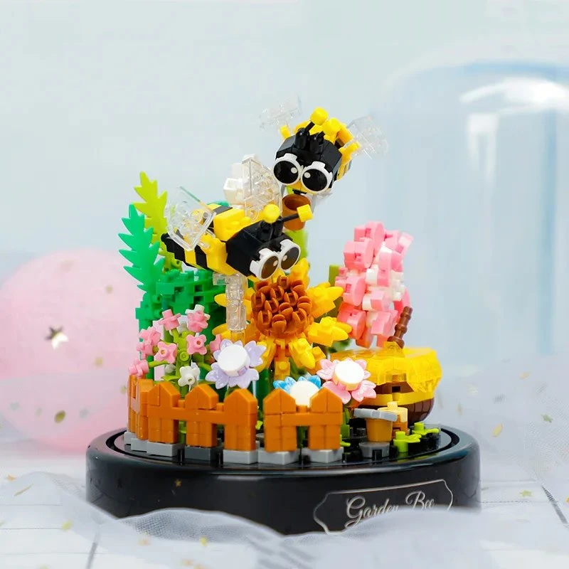 Flowers Insects Butterfly Bee Nano Building Blocks 16 Flowers Insects Butterfly Bee Nano Building Blocks - Image 14