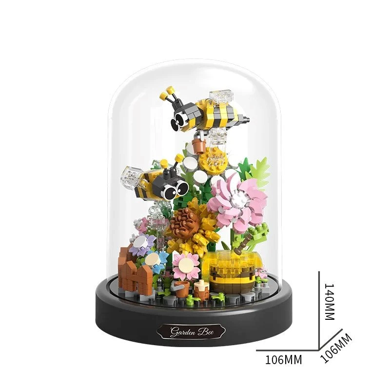 Flowers Insects Butterfly Bee Nano Building Blocks 20 Flowers Insects Butterfly Bee Nano Building Blocks - Image 18