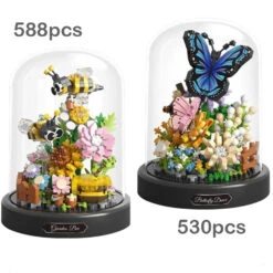 Flowers Insects Butterfly Bee Nano Building Blocks 26 Flowers Insects Butterfly Bee Nano Building Blocks -Kawaii Store kawaiies plushies plush softtoy flowers insects butterfly bee nano building blocks build it set of 2 473560