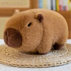Fluffy Avocado Capybara Plushie -Kawaii Store kawaiies plushies plush softtoy fluffy avocado capybara plushie soft toy 304694