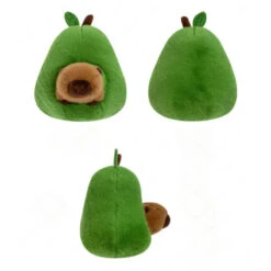 Fluffy Avocado Capybara Plushie -Kawaii Store kawaiies plushies plush softtoy fluffy avocado capybara plushie soft toy 678960