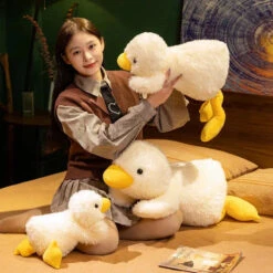 Fluffy Baby Duck Plushies -Kawaii Store kawaiies plushies plush softtoy fluffy baby duck plushies soft toy 370739