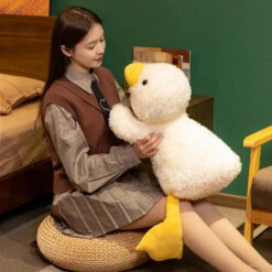 Fluffy Baby Duck Plushies -Kawaii Store kawaiies plushies plush softtoy fluffy baby duck plushies soft toy 375968