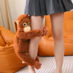 Fluffy Baby Orangutan Monkey Plushie -Kawaii Store kawaiies plushies plush softtoy fluffy baby orangutan monkey plushie soft toy 853935