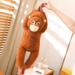 Fluffy Baby Orangutan Monkey Plushie -Kawaii Store kawaiies plushies plush softtoy fluffy baby orangutan monkey plushie soft toy 917724