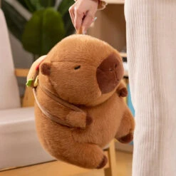 Fluffy Capybara Burger Bag Plushies