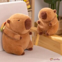 Fluffy Capybara Burger Bag Plushies 25 Fluffy Capybara Burger Bag Plushies -Kawaii Store kawaiies plushies plush softtoy fluffy capybara burger bag plushies soft toy 163801