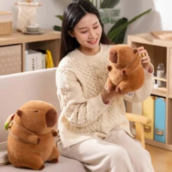 Fluffy Capybara Burger Bag Plushies 22 Fluffy Capybara Burger Bag Plushies -Kawaii Store kawaiies plushies plush softtoy fluffy capybara burger bag plushies soft toy 208720