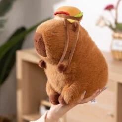 Fluffy Capybara Burger Bag Plushies 21 Fluffy Capybara Burger Bag Plushies -Kawaii Store kawaiies plushies plush softtoy fluffy capybara burger bag plushies soft toy 771482