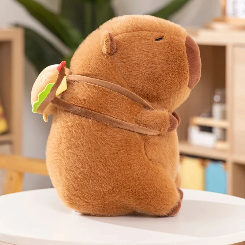 Fluffy Capybara Burger Bag Plushies 17 Fluffy Capybara Burger Bag Plushies - Image 15