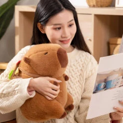Fluffy Capybara Burger Bag Plushies 23 Fluffy Capybara Burger Bag Plushies -Kawaii Store kawaiies plushies plush softtoy fluffy capybara burger bag plushies soft toy 848271