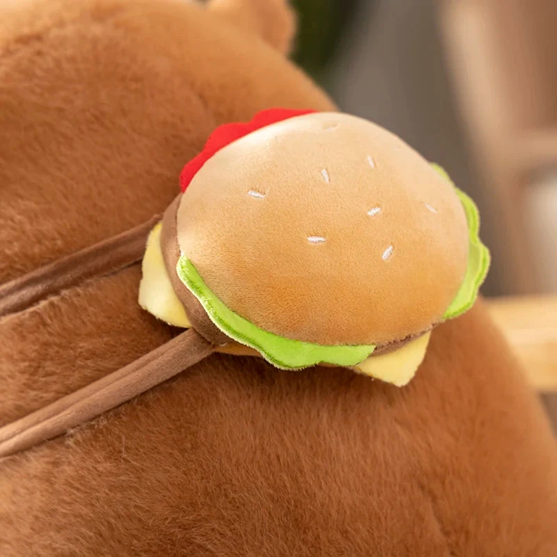 Fluffy Capybara Burger Bag Plushies 10 Fluffy Capybara Burger Bag Plushies - Image 8