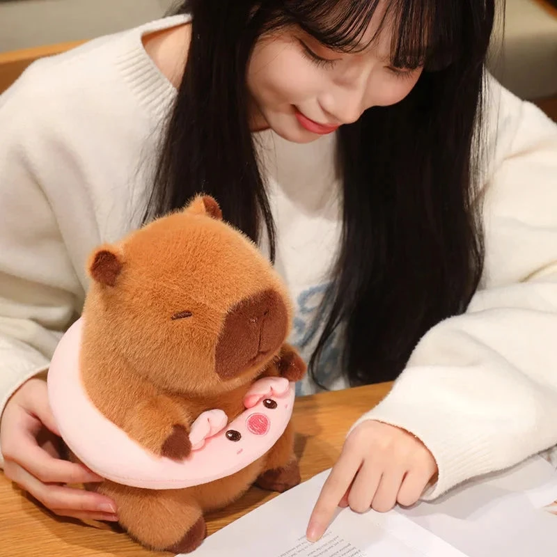 Fluffy Capybara With Float Plushie 15 Fluffy Capybara With Float Plushie - Image 13