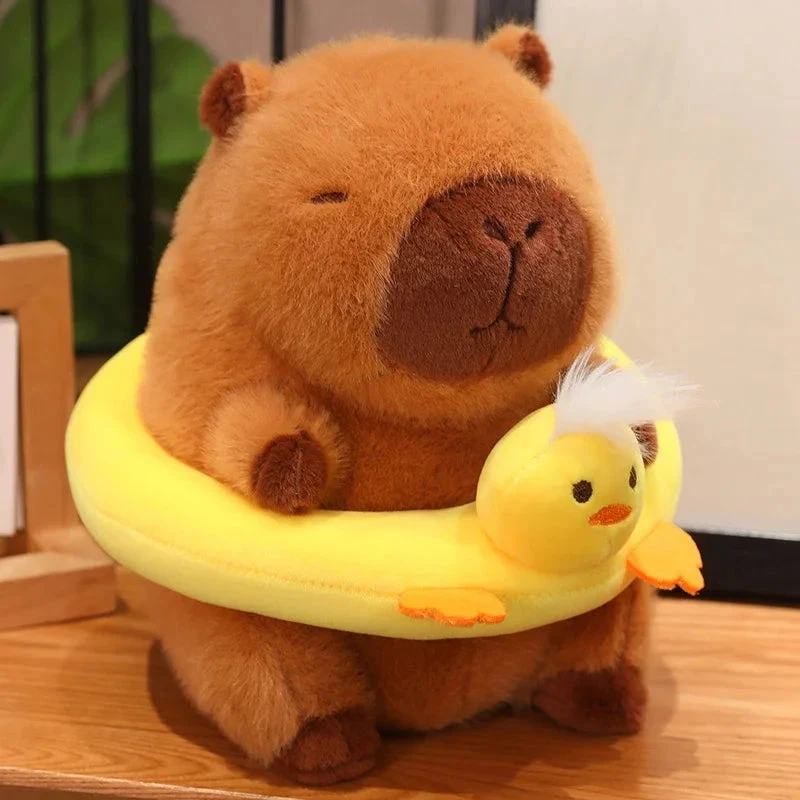 Fluffy Capybara With Float Plushie 17 Fluffy Capybara With Float Plushie - Image 15