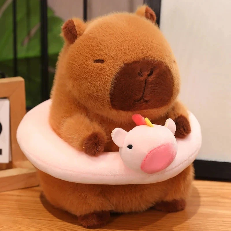 Fluffy Capybara With Float Plushie 19 Fluffy Capybara With Float Plushie - Image 17