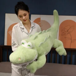 Fluffy Cheerful Crocodile Alligator Plushies -Kawaii Store kawaiies plushies plush softtoy fluffy cheerful crocodile alligator plushies soft toy 580806