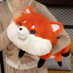 Fluffy Chubby Fox Plushie 35 Fluffy Chubby Fox Plushie -Kawaii Store kawaiies plushies plush softtoy fluffy chubby fox plushie soft toy 140590