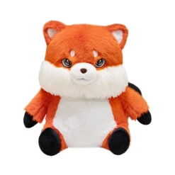 Fluffy Chubby Fox Plushie 39 Fluffy Chubby Fox Plushie -Kawaii Store kawaiies plushies plush softtoy fluffy chubby fox plushie soft toy 182661