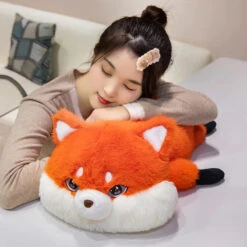Fluffy Chubby Fox Plushie 30 Fluffy Chubby Fox Plushie -Kawaii Store kawaiies plushies plush softtoy fluffy chubby fox plushie soft toy 216226