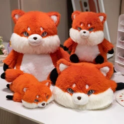 Fluffy Chubby Fox Plushie