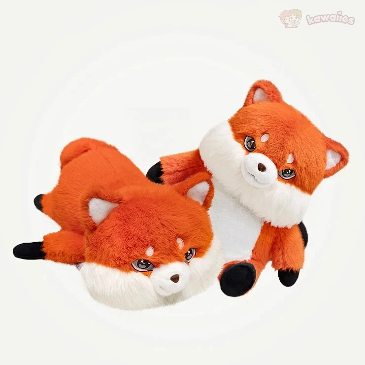 Fluffy Chubby Fox Plushie 7 Fluffy Chubby Fox Plushie - Image 5