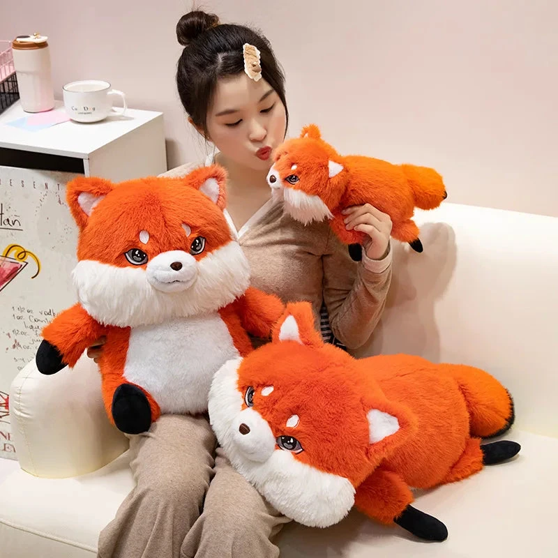Fluffy Chubby Fox Plushie 5 Fluffy Chubby Fox Plushie - Image 3